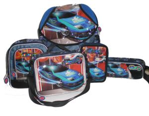 Cartoon Student School Bag 5piece Per Set